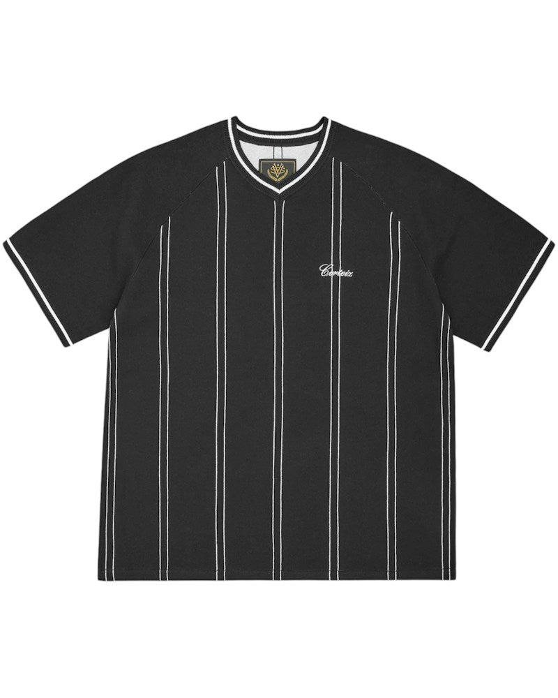 Corteiz Santi Knit Jersey - Black