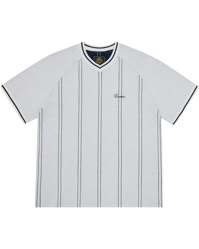 Corteiz Santi Knit Jersey - Off White