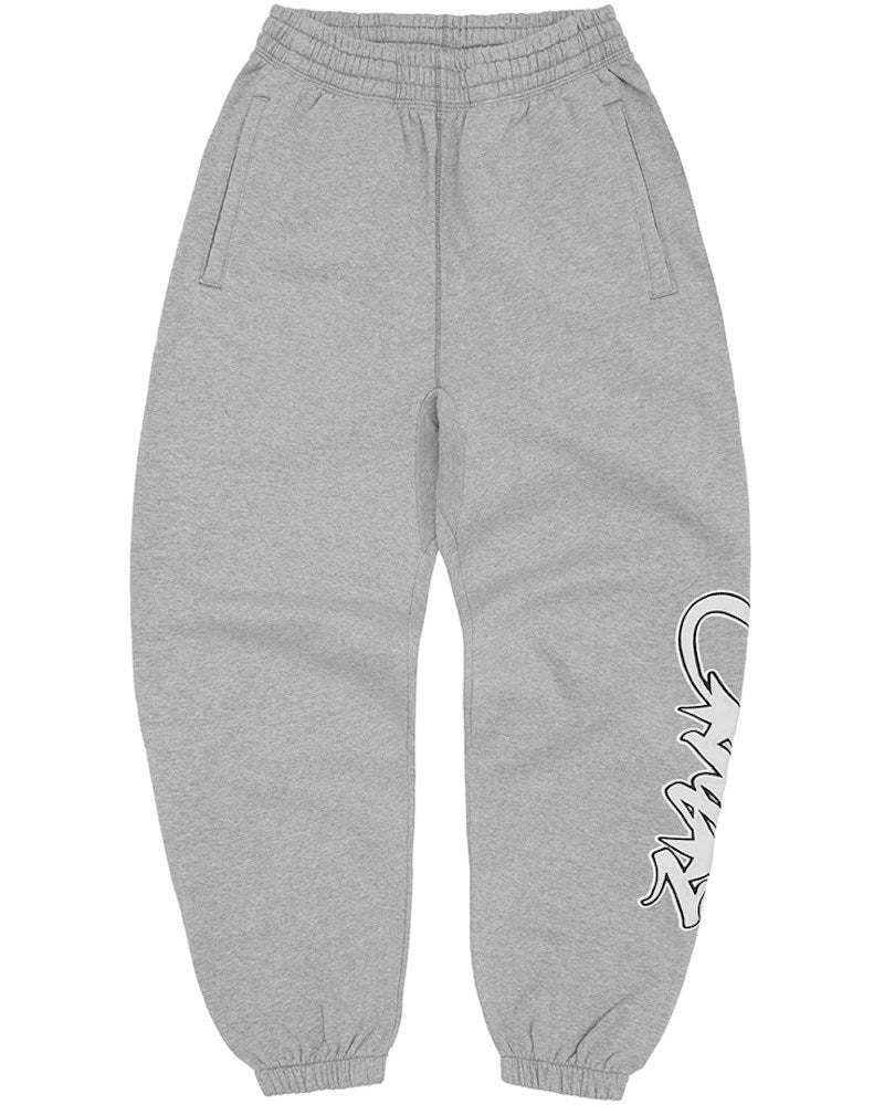 Corteiz Satin Allstarz Applique Bottoms - Grey