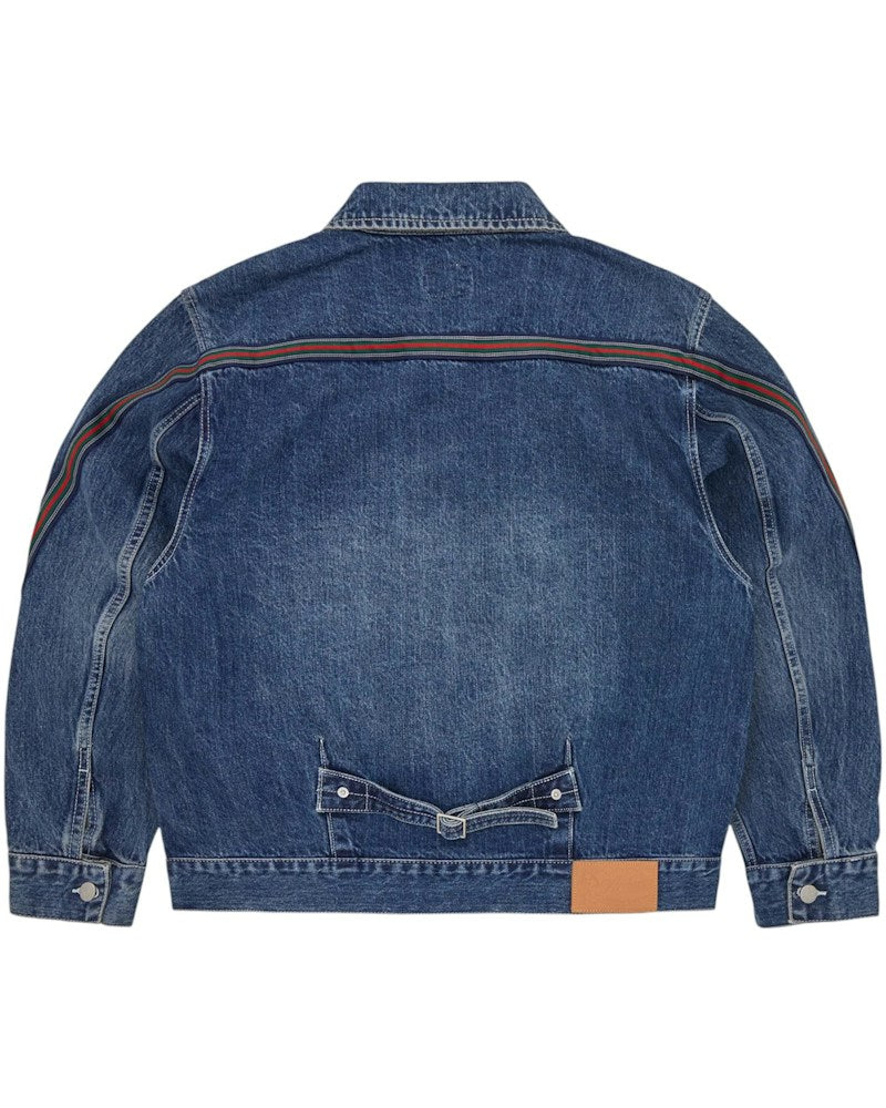 Corteiz Savoy Denim Jacket - Chalk Wash