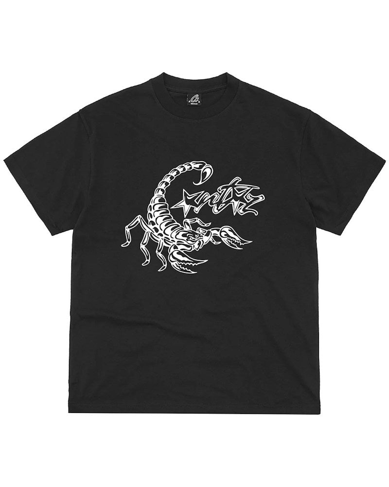 Corteiz Scorpion Allstarz Tee - Black