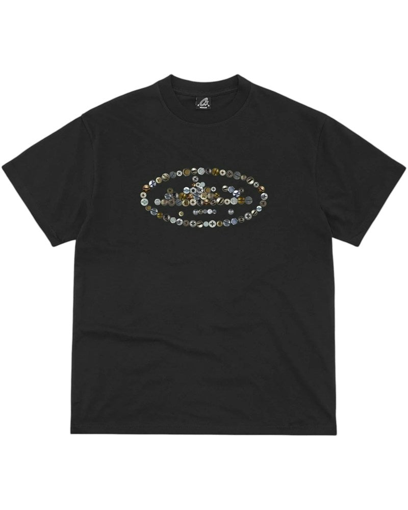 Corteiz Screws Island Tee - Black