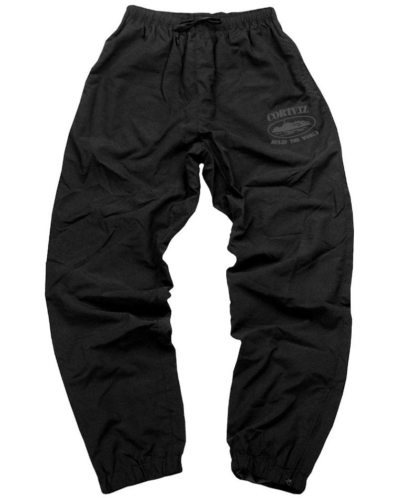 Corteiz Shukushuku Bottoms - Triple Black
