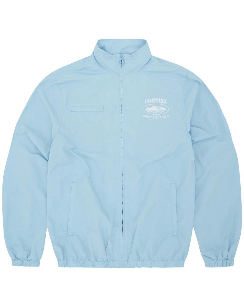 Corteiz Shukushuku Jacket - Baby Blu