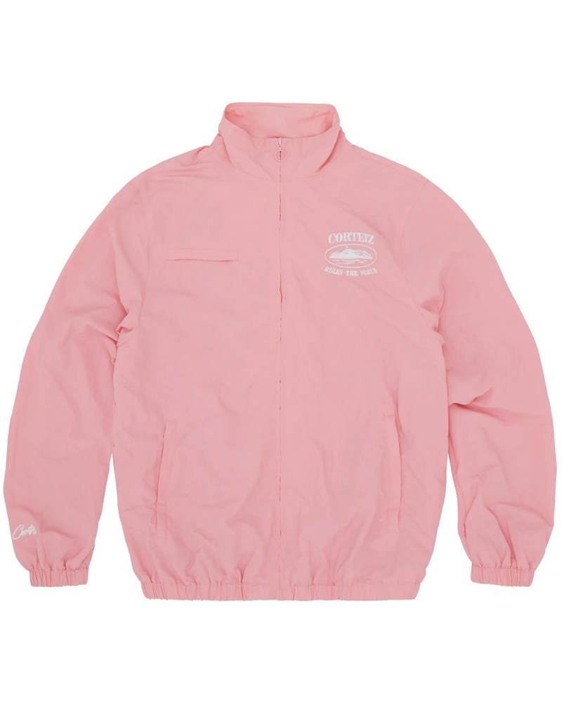 Corteiz Shukushuku Jacket - Baby Pink
