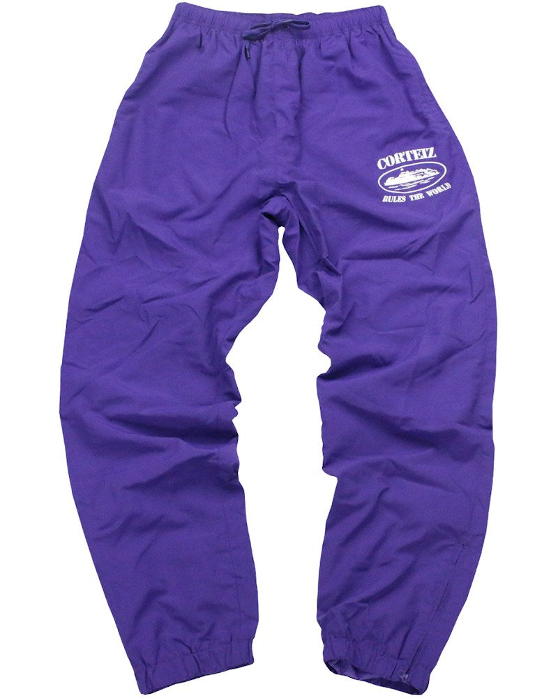 Corteiz Shukushuku Track Pants - Grape