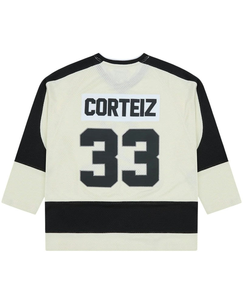 Corteiz Sin Bin Mesh Jersey - Cream