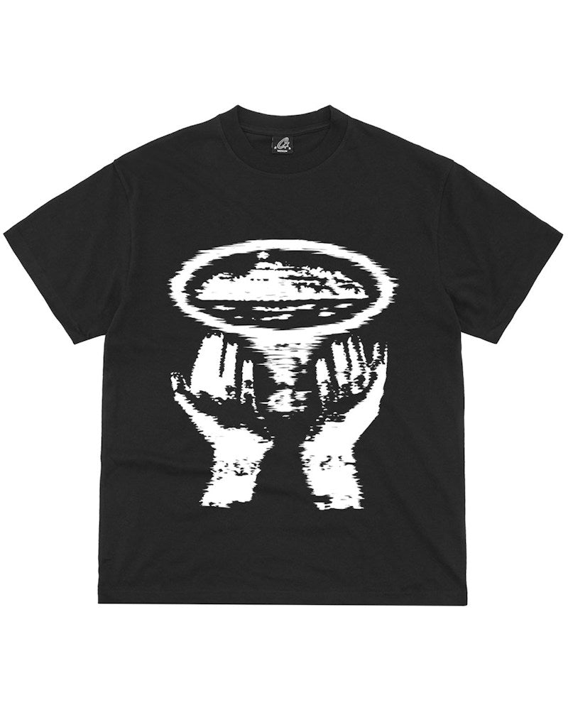 Corteiz Sketchy Hands Tee - Black