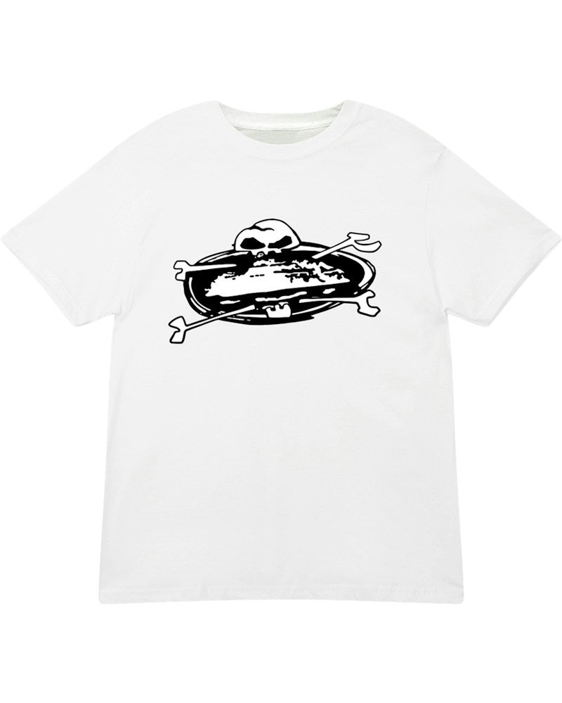 Corteiz Skull Island T-shirt - White
