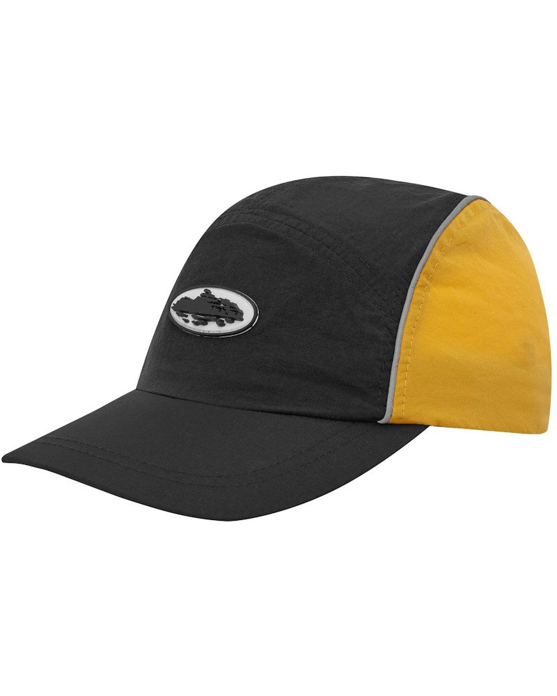 Corteiz Spring Cap - Black/Yellow