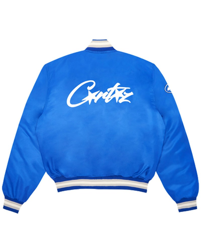 Corteiz Stadium Jacket - Blue