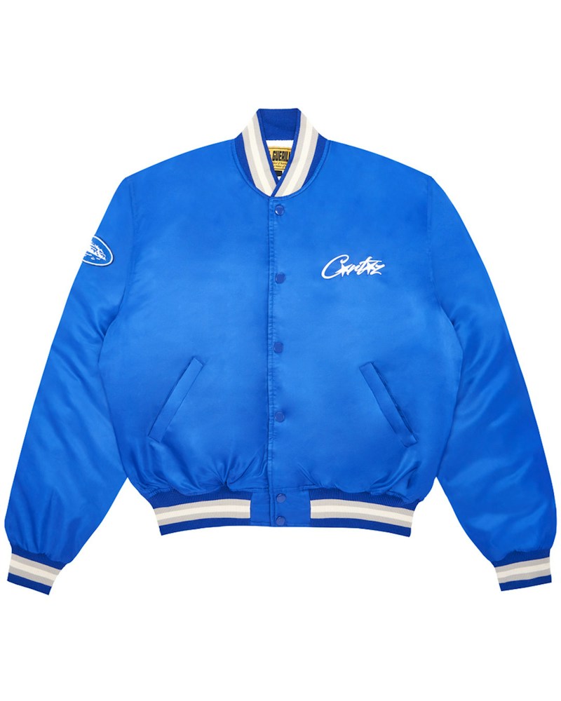 Corteiz Stadium Jacket - Blue