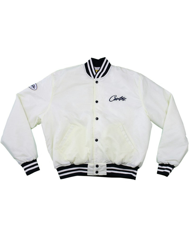 Corteiz Stadium Jacket - White