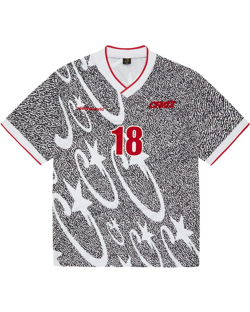Corteiz Stellations Football Jersey - Black