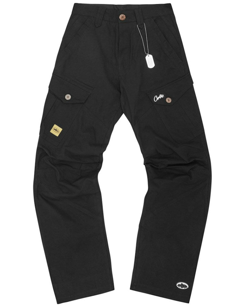 Corteiz Storm Cargos - Black