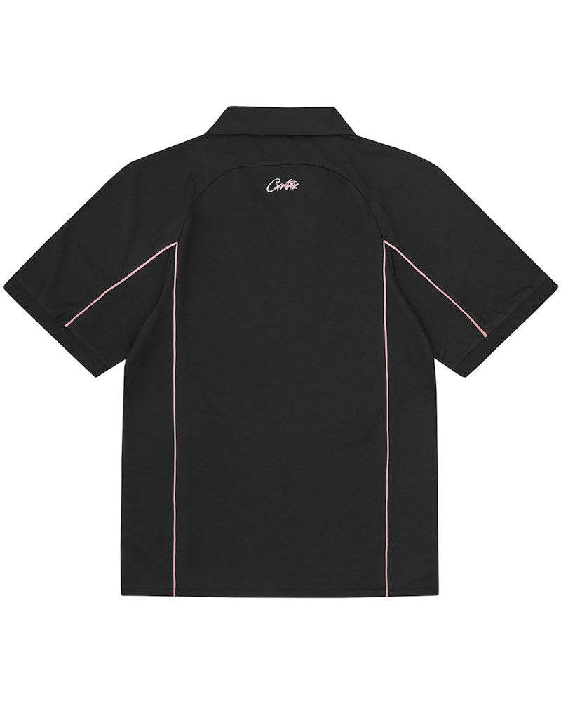 Corteiz Talismo Football Jersey - Black/Pink
