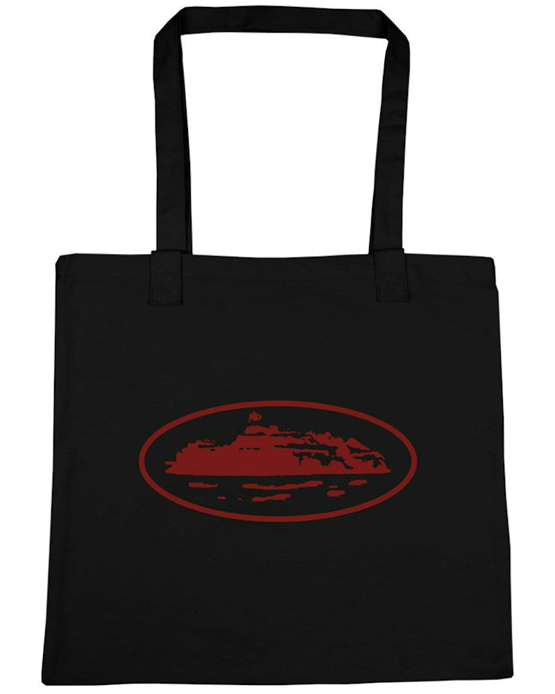 Corteiz Tote Bag - Black/Red