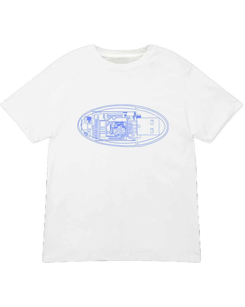 Corteiz USB T-shirt - White