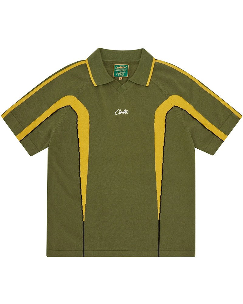 Corteiz Uptown Knit Jersey - Green