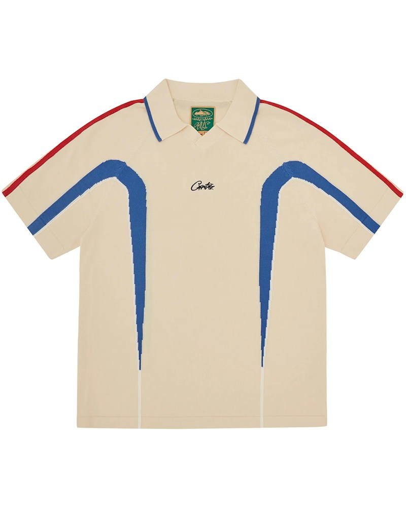 Corteiz Uptown Knit Jersey - Off White