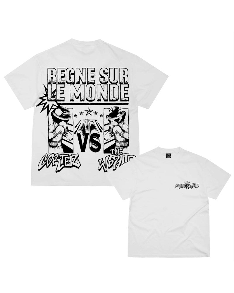 Corteiz VS The World Tee - White