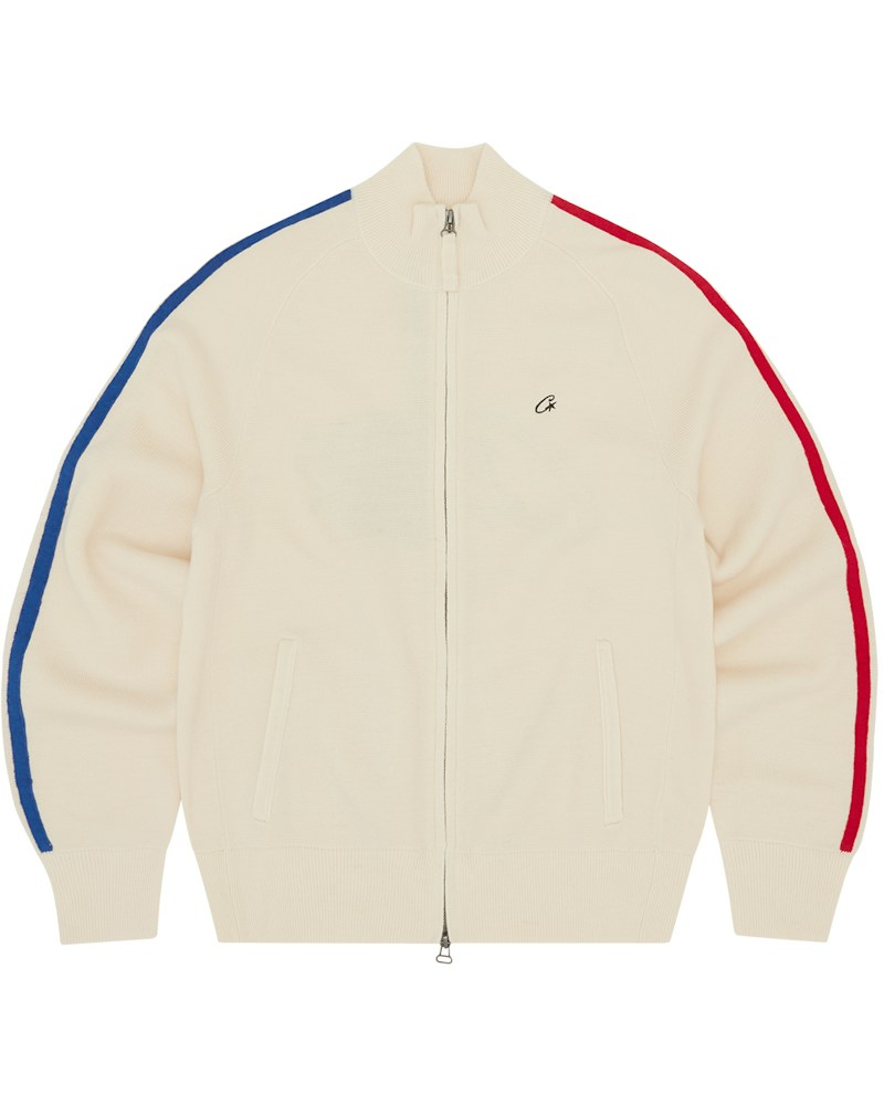 Corteiz VVS Knit-Zip - Cream