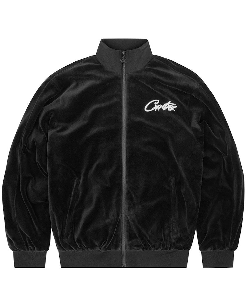 Corteiz VVS Velour Jacket - Black