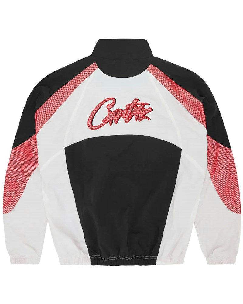 Corteiz Vertigo Shuku Jacket - Black/Red