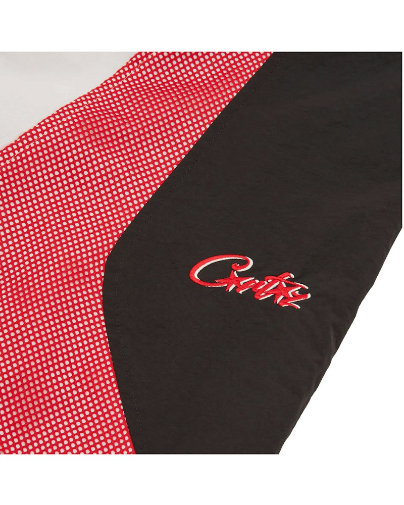 Corteiz Vertigo Shuku Pant - Black/Red