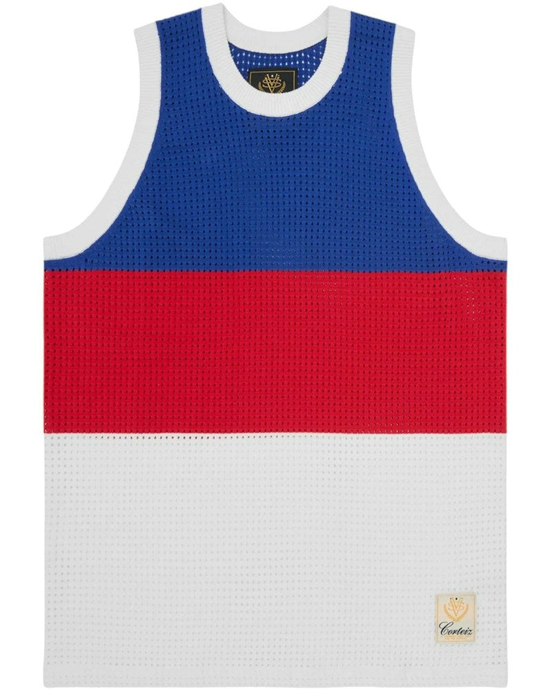 Corteiz Vice Mesh Knit Vest - Multi