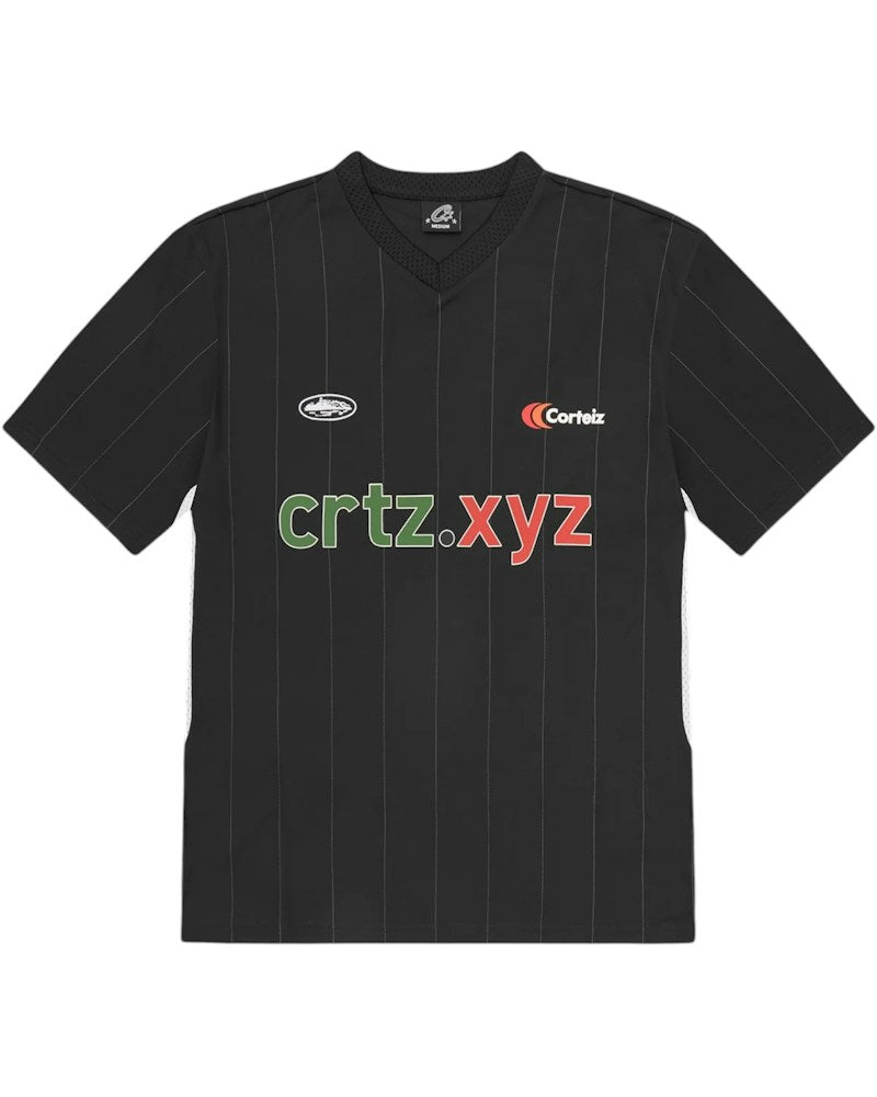 Corteiz Website Football Jersey - Black