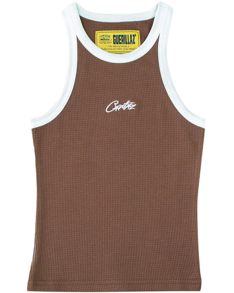 Corteiz Wmns Contrast Tank Top - Brown