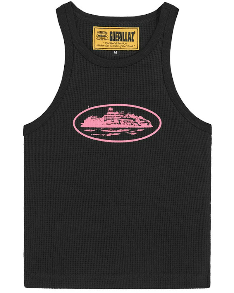 Corteiz Women's Alcatraz Tank Top - Black/Pink