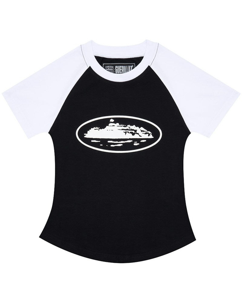Corteiz Womens Baby Top - Black