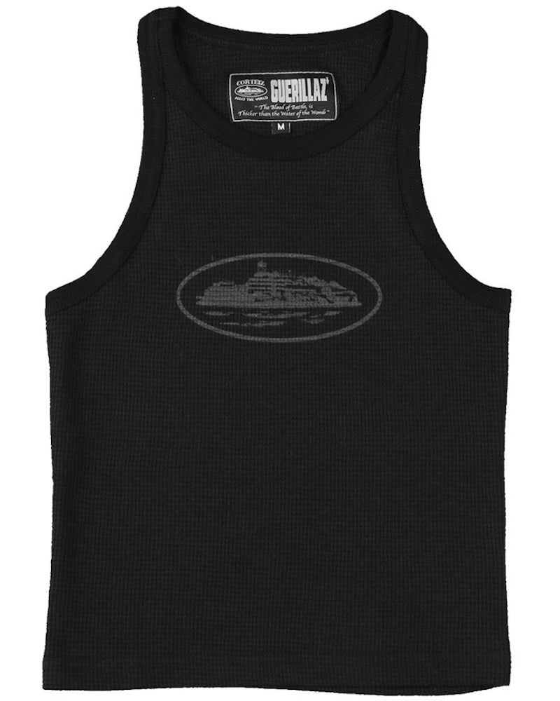 Corteiz Womens Tank Tank Top - Triple Black
