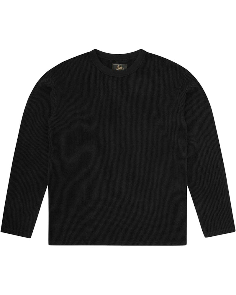 Corteiz Worldwide Waffle Thermal - Black