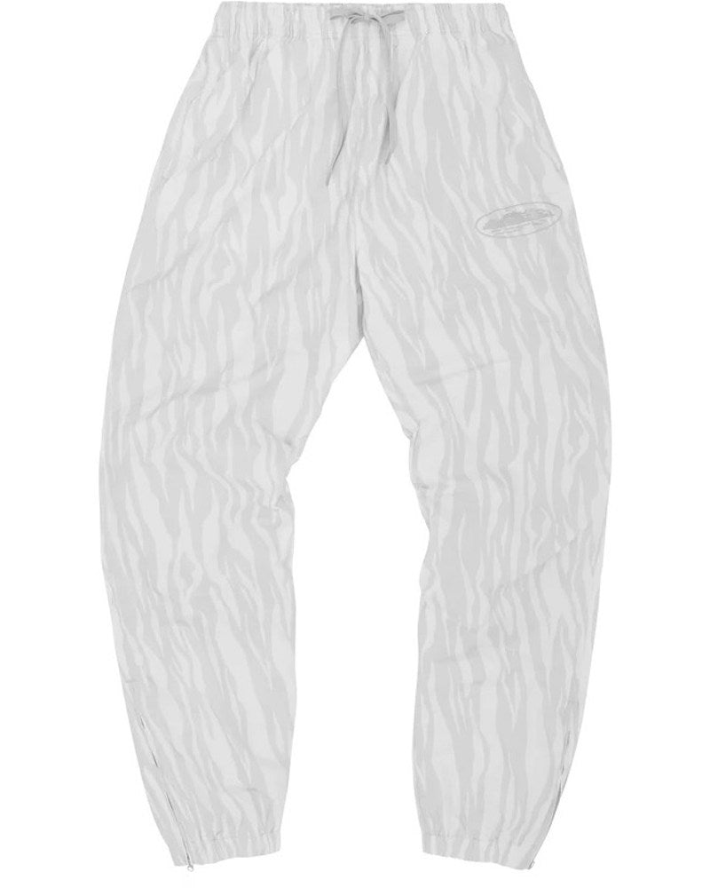 Corteiz Zebra Shukushuku Bottoms - White/Cream