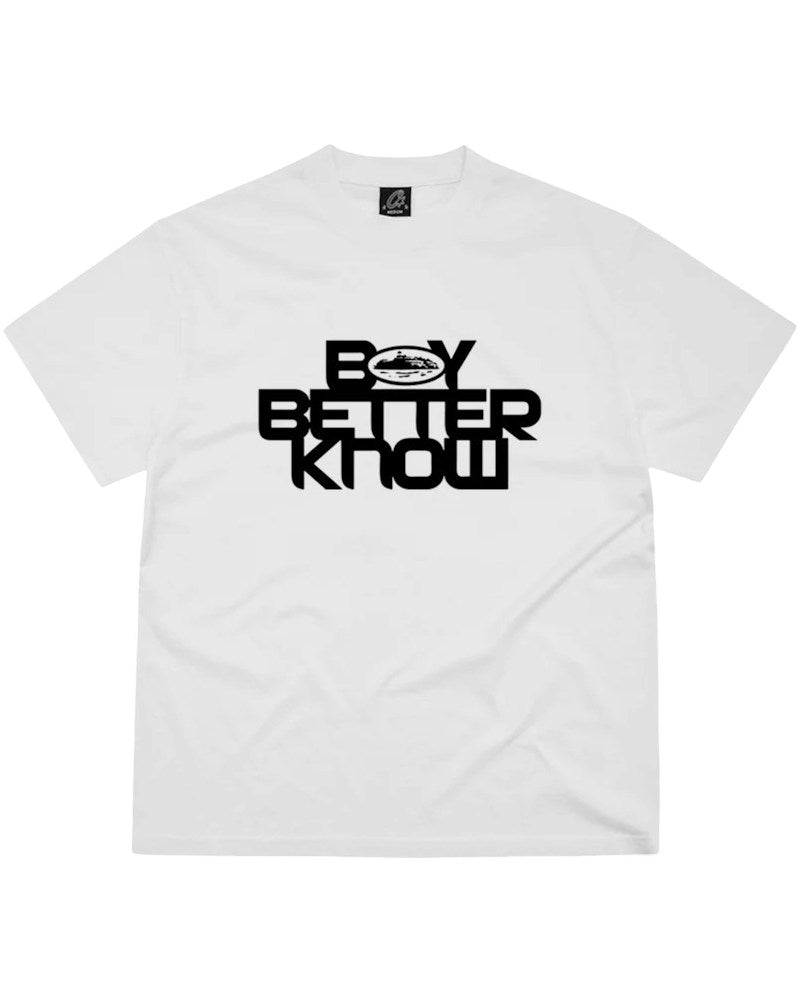 Corteiz x BBK Alcatraz Tee - White