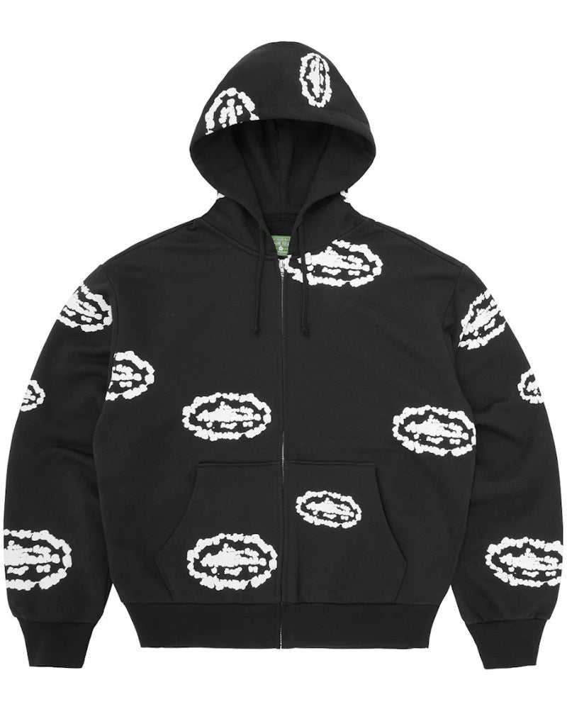 Corteiz x Denim Tears Island Wreath Zip Hoodie