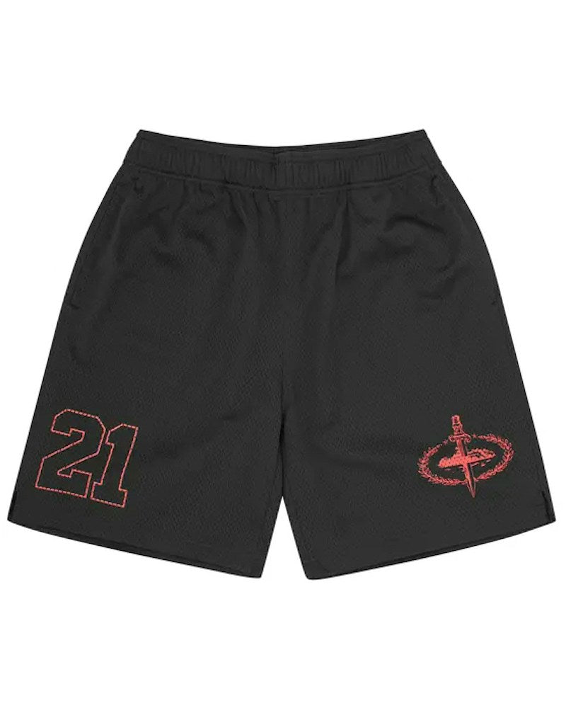 Corteiz x Slaughter Gang 21 Savage Mesh Shorts