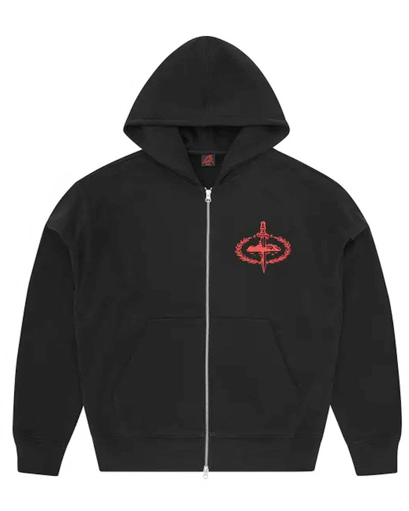 Corteiz x Slaughter Gang 21 Savage Zip Up Hoodie