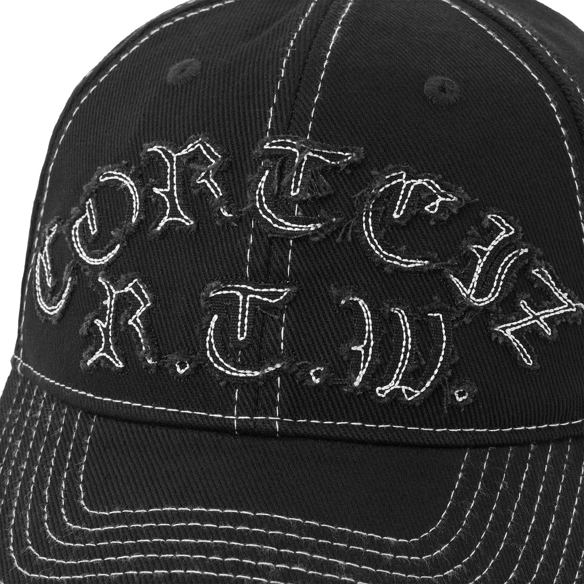 Corteiz Diplomatic Cap - Black