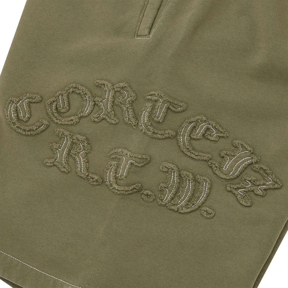 Corteiz Diplomatic Sweatshort - Olive