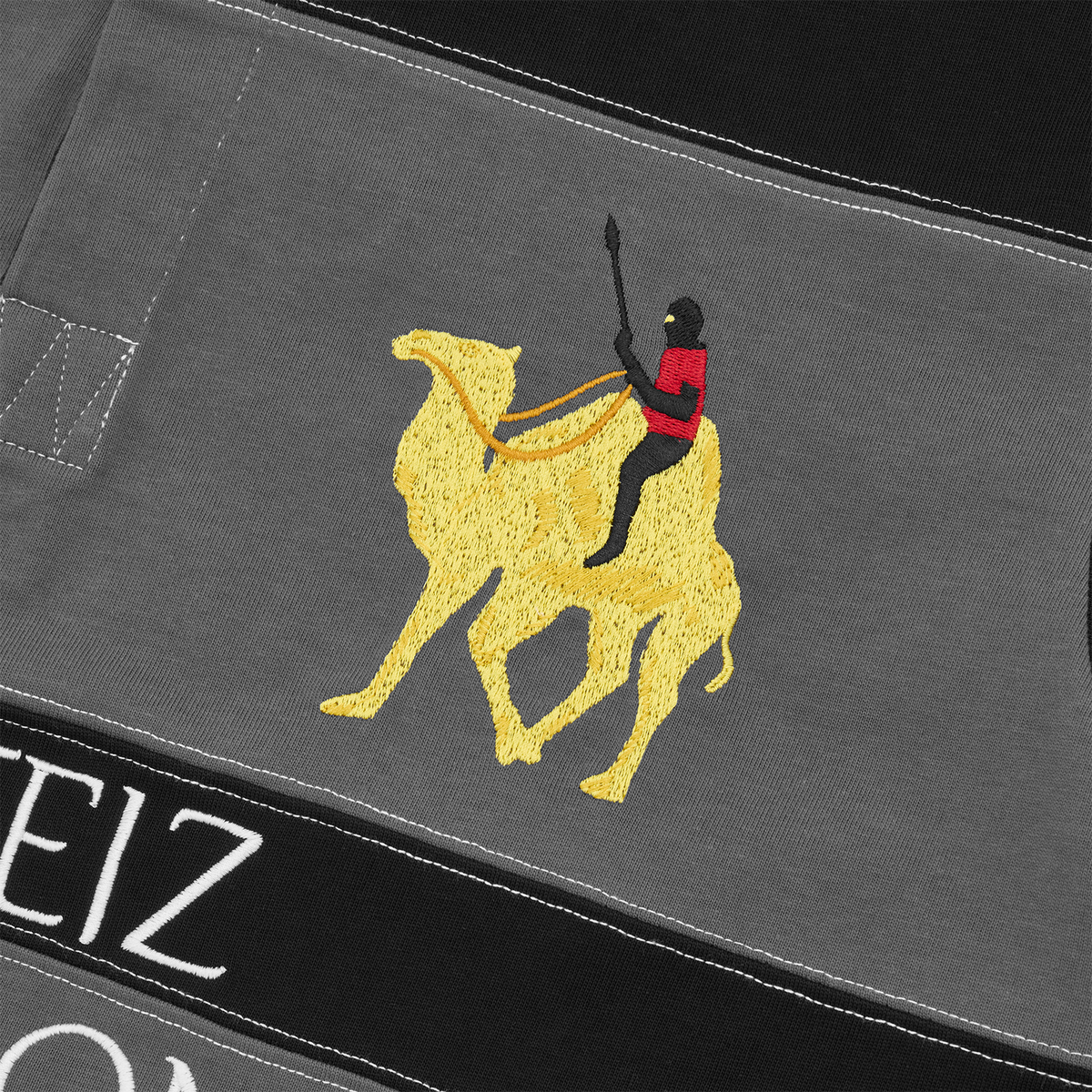 Corteiz Dubai Polo Shirt - Black/Grey