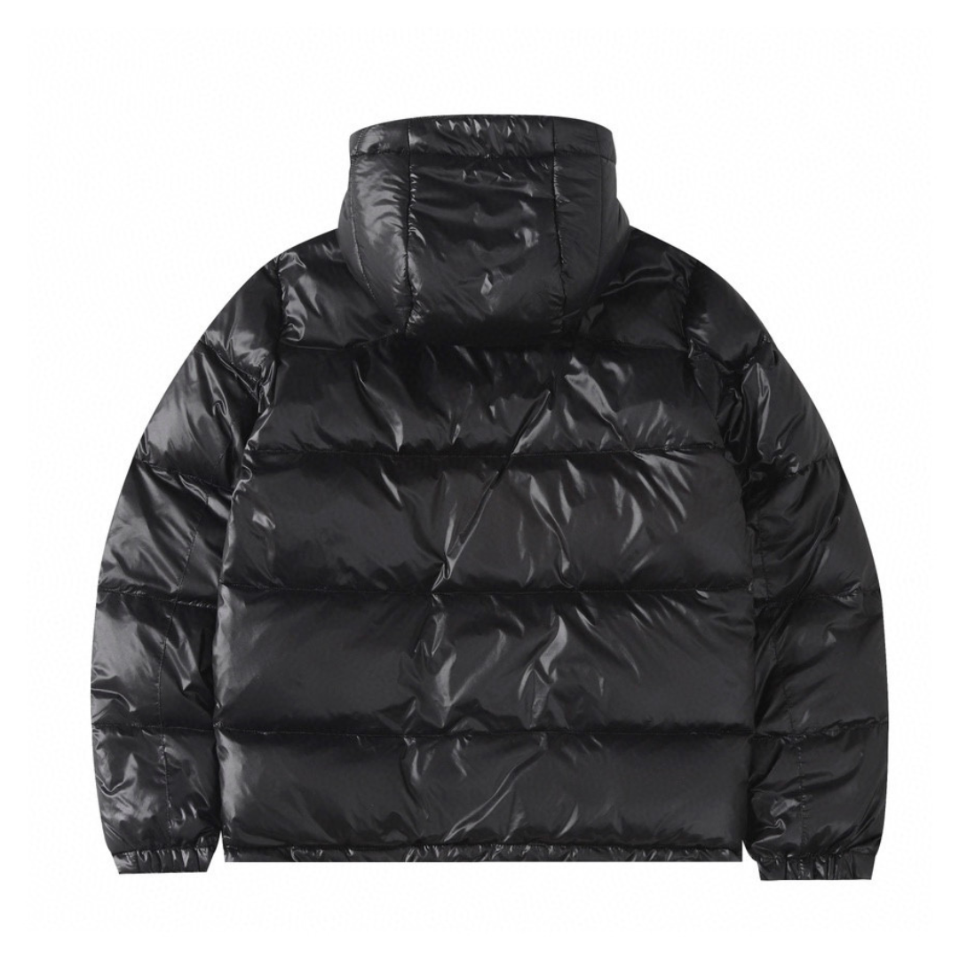 Veste Polo Noir Brillant