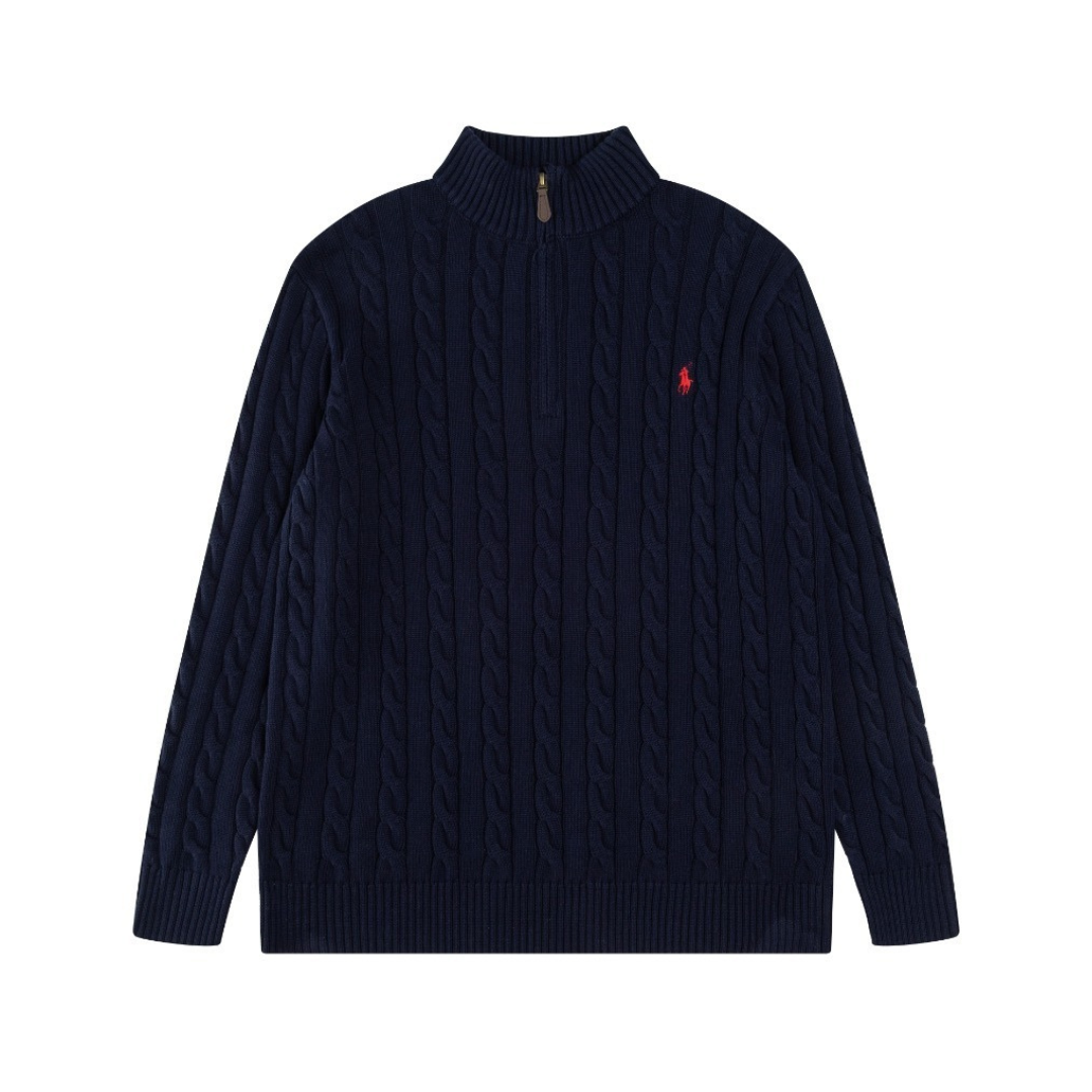 Pull Polo Half Zippé