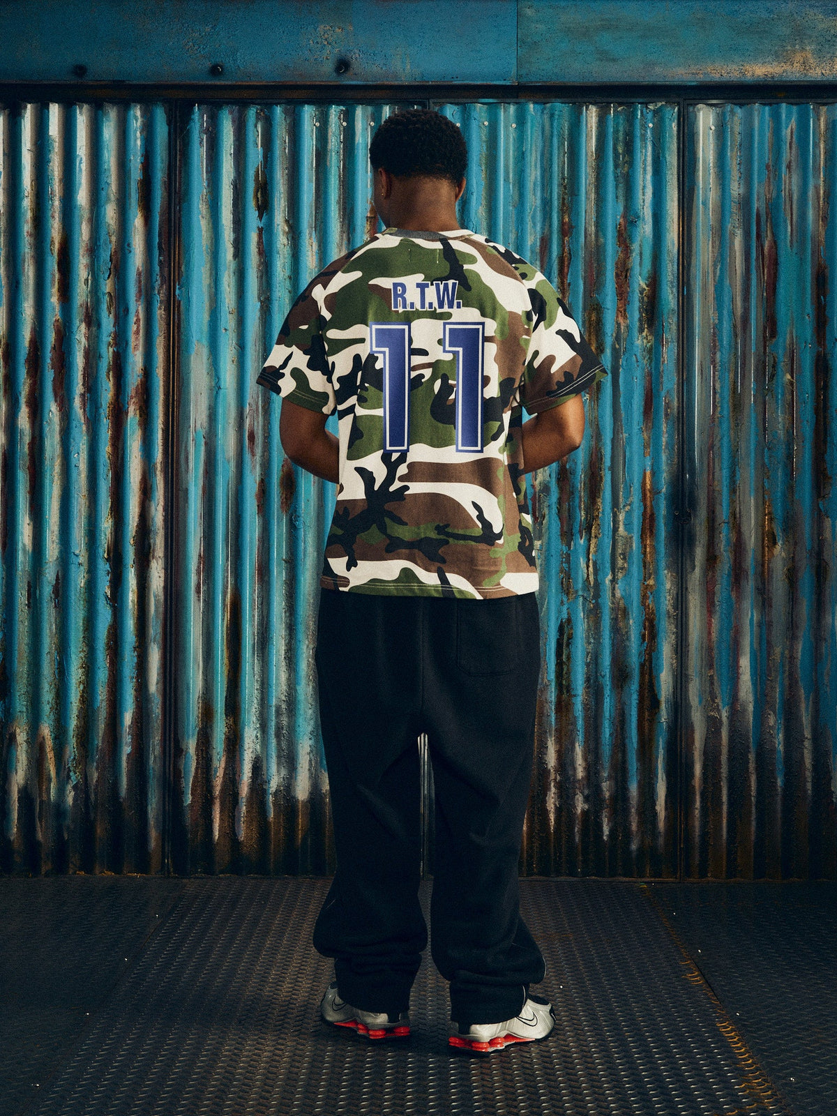 Corteiz Giapponese Cotton Jersey - Woodland Camo