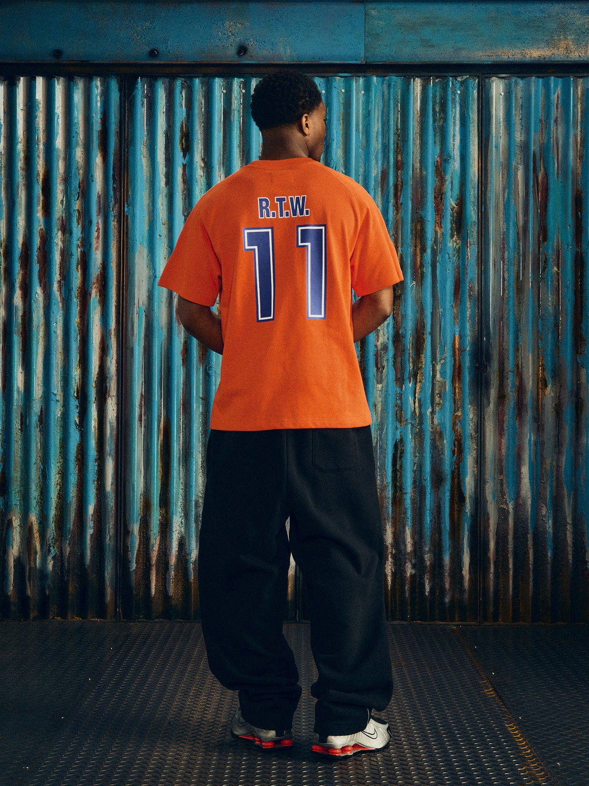 Corteiz Giapponese Cotton Jersey - Orange