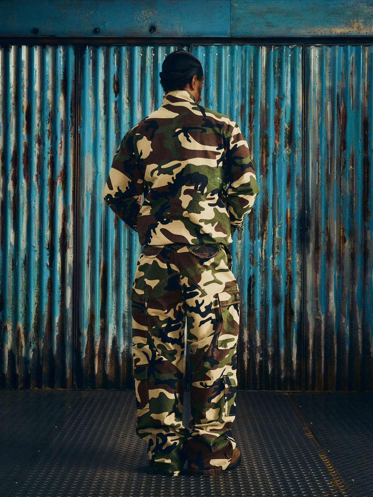 Corteiz Guerillaz Field Jacket - Woodland Camo