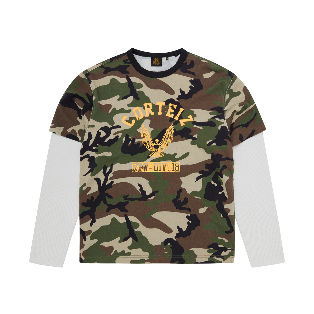 Corteiz Eagle Hybrid Thermal L/S - Woodland